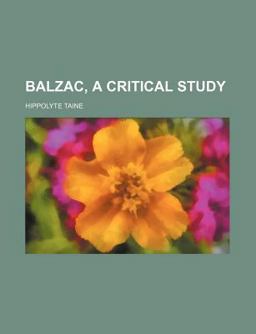 Balzac, a Critical Study