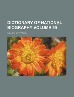 Dictionary of National Biography
