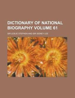 Dictionary of National Biography