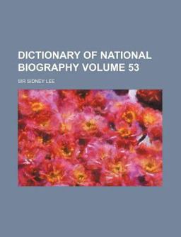 Dictionary of National Biography