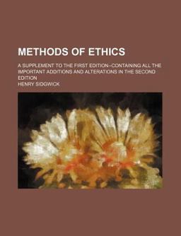 Methods of Ethics