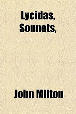 Lycidas, Sonnets