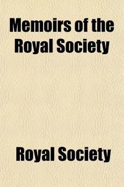 Memoirs of the Royal Society