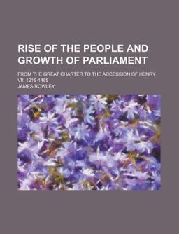 Rise of the People and Growth of Parliament