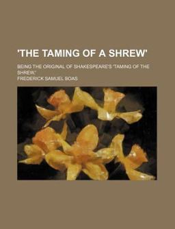'the Taming of a Shrew'
