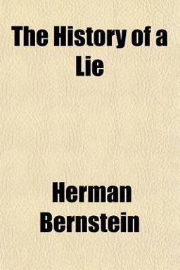 The History of a Lie