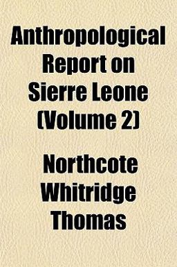 Anthropological Report on Sierre Leone