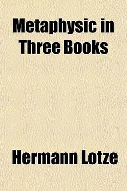 Metaphysic in Three Books