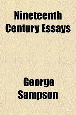 Nineteenth Century Essays