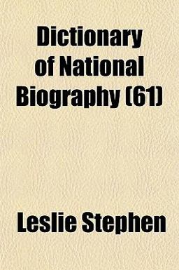 Dictionary of National Biography