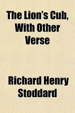 The Lion's Cub, with Other Verse