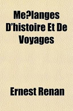 Me´Langes D'Histoire et de Voyages Me´Langes D'Histoire et de Voyages