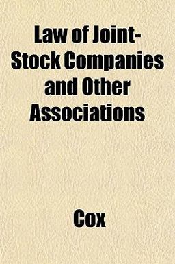 Law of Joint-Stock Companies and Other Associations Law of Joint-Stock Companies and Other Associations