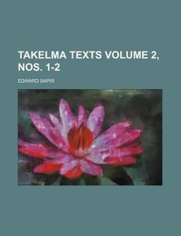 Takelma Texts Takelma Texts