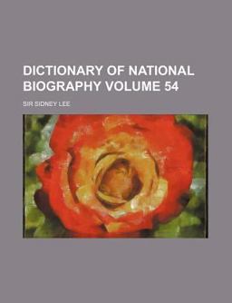 Dictionary of National Biography