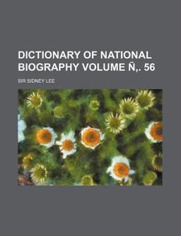 Dictionary of National Biography