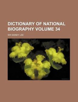Dictionary of National Biography