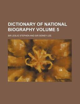 Dictionary of National Biography