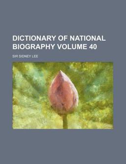 Dictionary of National Biography