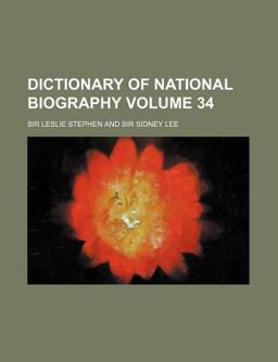 Dictionary of National Biography