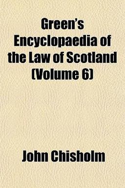 Green's Encyclopaedia of the Law of Scotland