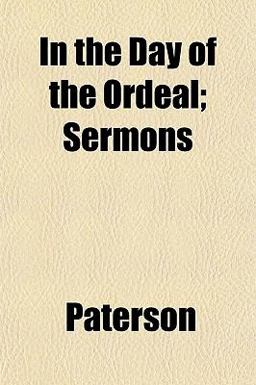 In the Day of the Ordeal; Sermons