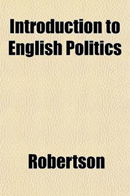 Introduction to English Politics