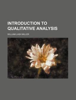 Introduction to Qualitative Analysis Introduction to Qualitative Analysis