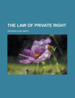 The Law of Private Right