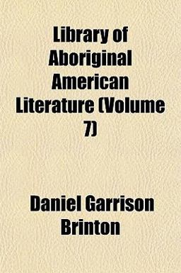 Library of Aboriginal American Literature