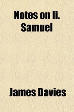 Notes on II Samuel