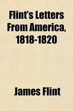 Flint's Letters from America, 1818-1820