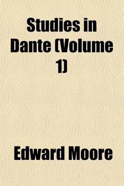 Studies in Dante Studies in Dante