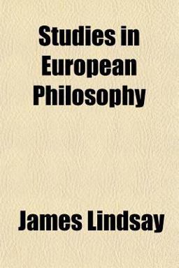 Studies in European Philosophy