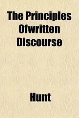 The Principles Ofwritten Discourse