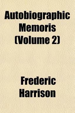 Autobiographic Memoris