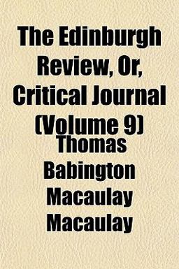 The Edinburgh Review, or, Critical Journal