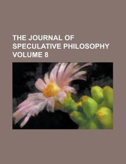 The Journal of Speculative Philosophy The Journal of Speculative Philosophy