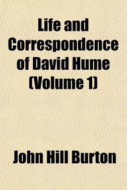 Life and Correspondence of David Hume