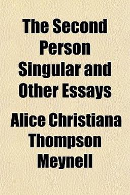 The Second Person Singular and Other Essays