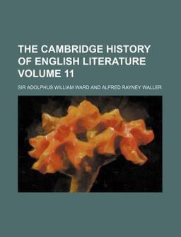 The Cambridge History of English Literature