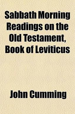 Sabbath Morning Readings on the Old Testament, Book of Leviticus
