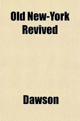 Old New-York Revived