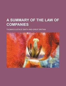 A Summary of the Law of Companies