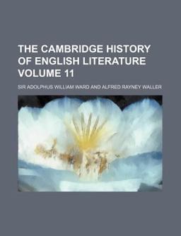 The Cambridge History of English Literature