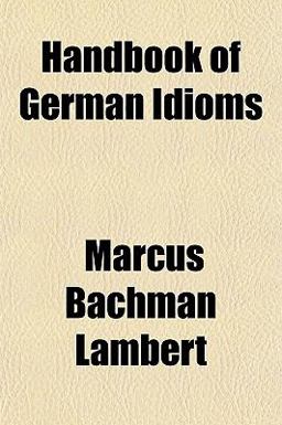 Handbook of German Idioms