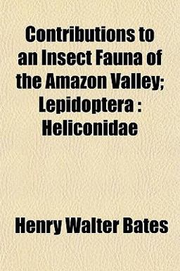 Contributions to an Insect Fauna of the Amazon Valley; Lepidopter