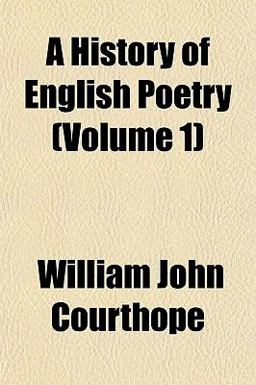 A History of English Poetry