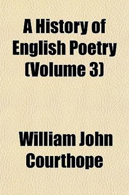 A History of English Poetry