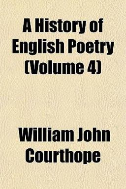 A History of English Poetry